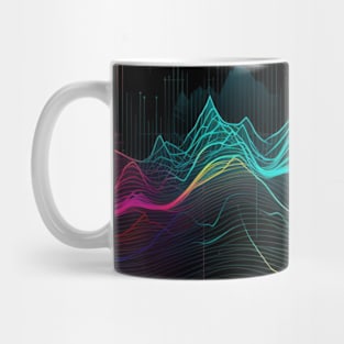 Sonic Pulse - Futuristic Soundwave Mug